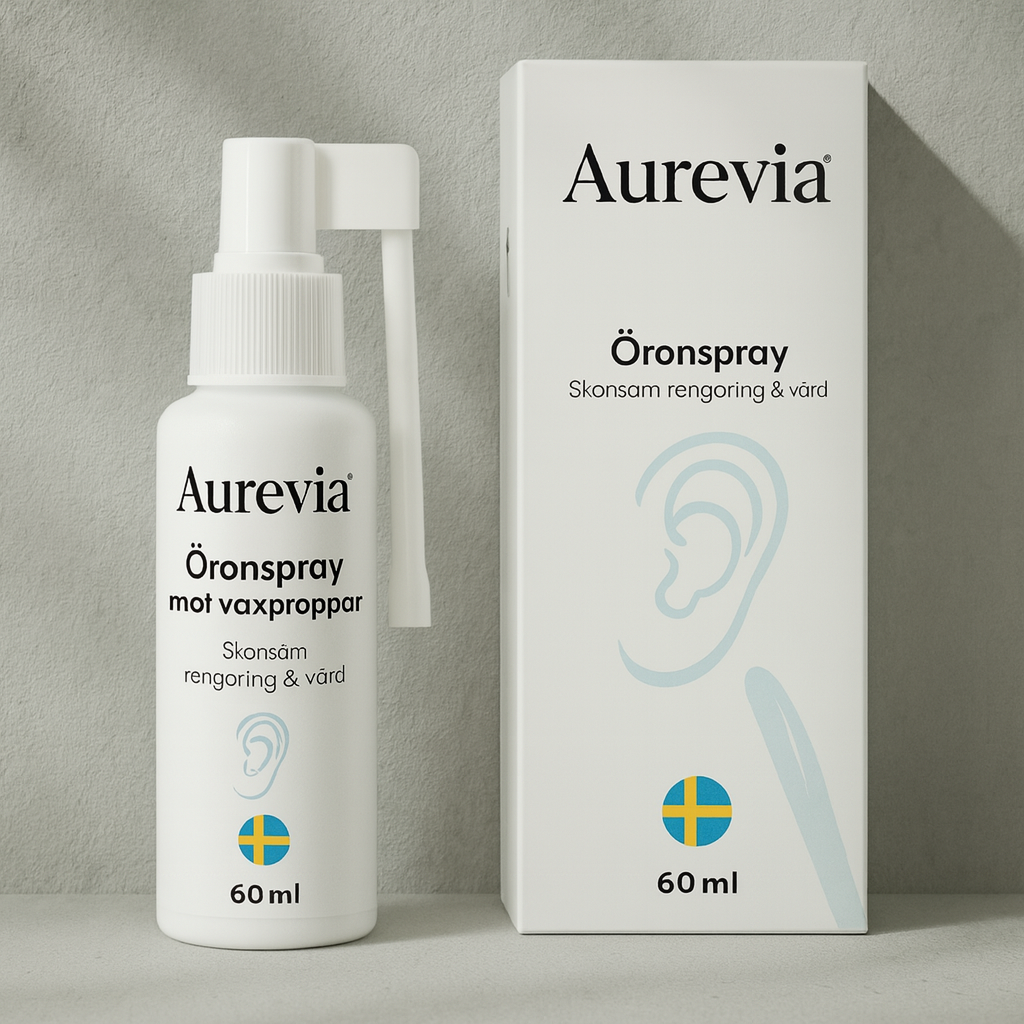 Aurevia® Öronspray mot vaxproppar – 60 ml