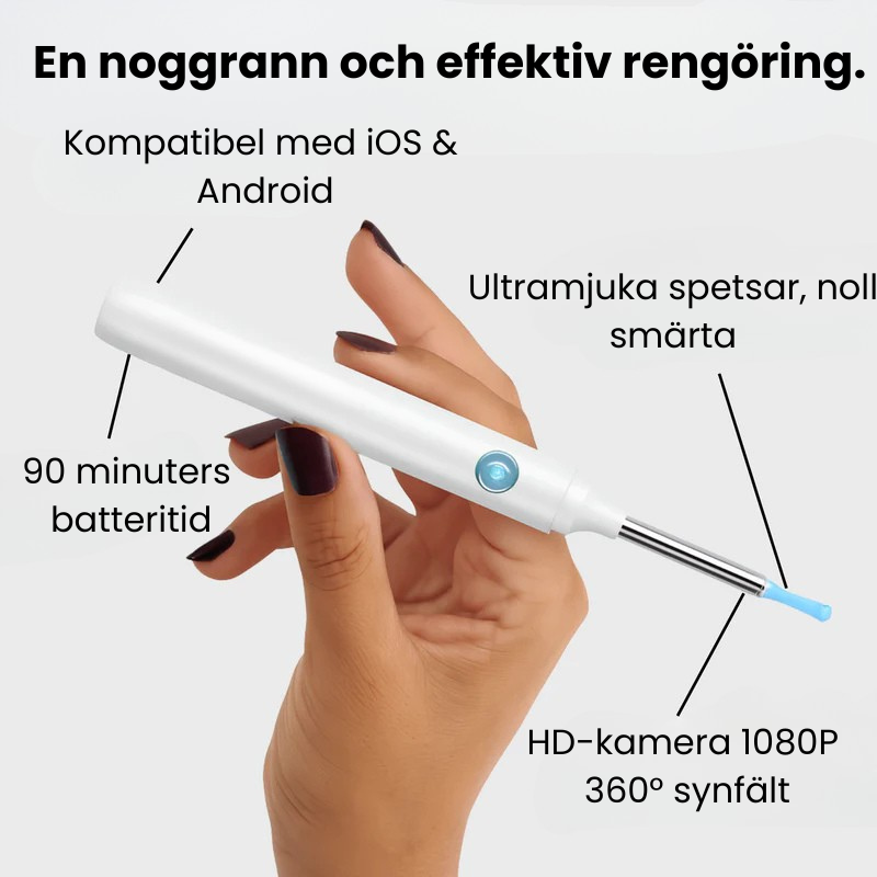 SafeEar™ – Säker, skonsam och effektiv öronrengöring för hela familjen