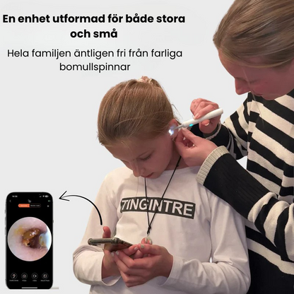 SafeEar™ – Säker, skonsam och effektiv öronrengöring för hela familjen